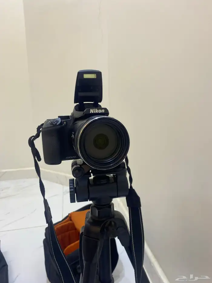 كاميرا نيكون P900 نظيفه جدا وشبه الجديد ماشاء الله 5