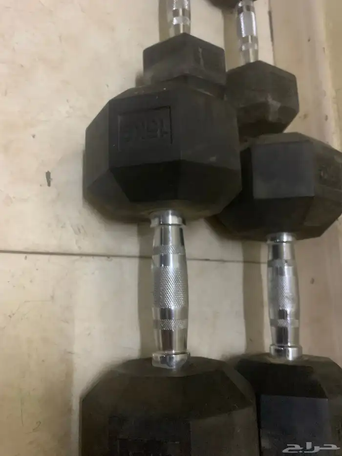 اثقال متنوعة ودنابل ذكيةودنابل متنوعةواثقال وشنطة20كيلو 24