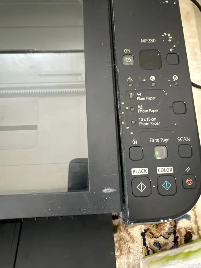 الطابعة اللي في الصورة هي Canon PIXMA MP280 2