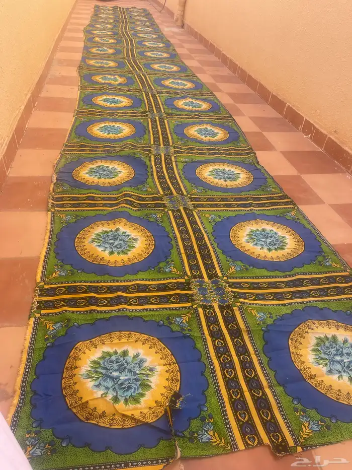 مدات عراقيه يدويه واقمشة فرش قديمه 3