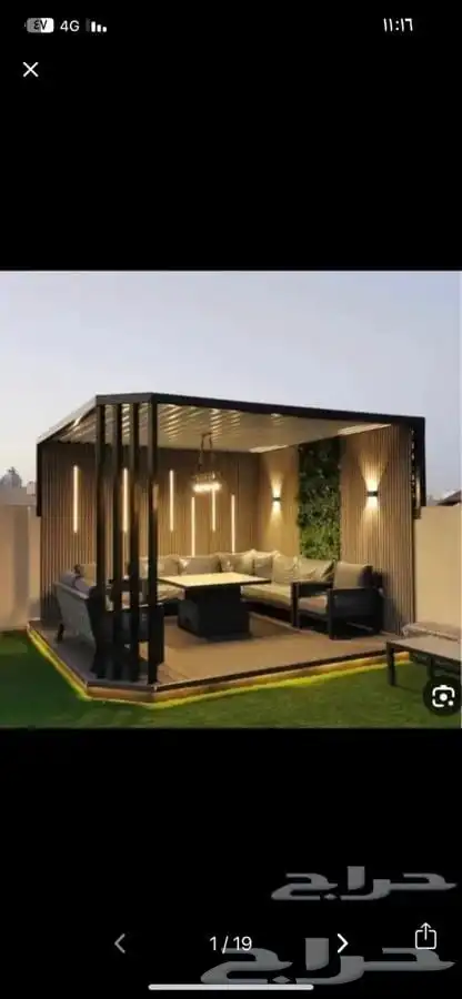 تقوم بتفصيل مضلات السيارات والحدائق والطاولات بأنواعها 13