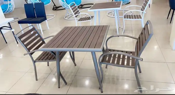 كراسي وطاولات كوفي شوب ولاونجات خصم يصل ل  25 27