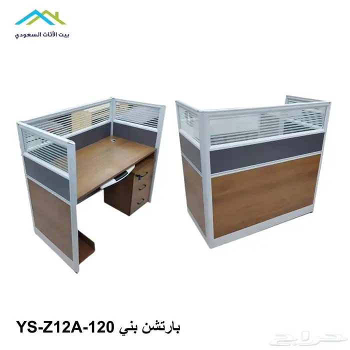 new workstation مكاتب مشتركة رباعية ابيض و مكتب موظفين 13