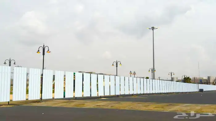 تسوير المشاريع الصغير والكبير بزنك او الخشب 2
