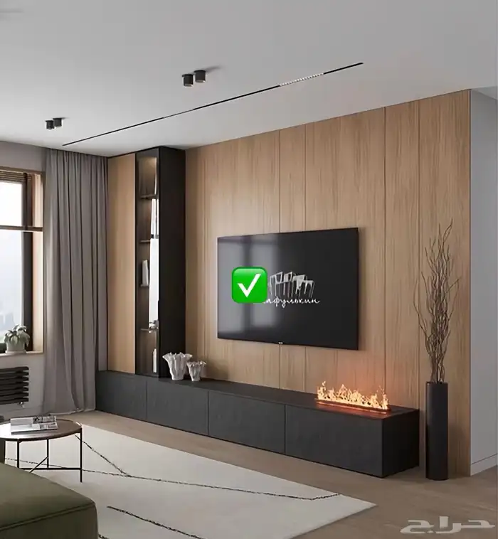 ديكور شاشة تلفزيون 36