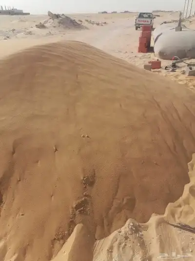 يوجد رمل خشن درجه أولى 0