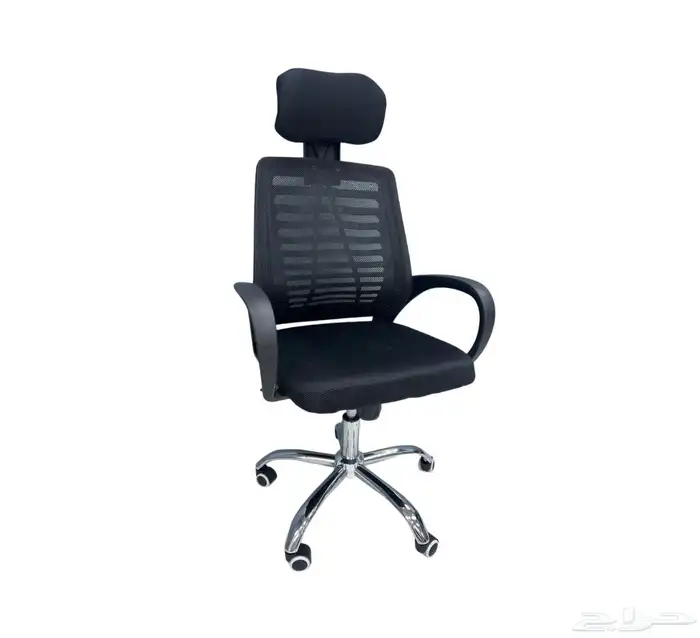 new office chairs جديد كراسي مكتبية شبك دوار و كرسي ثابت 1
