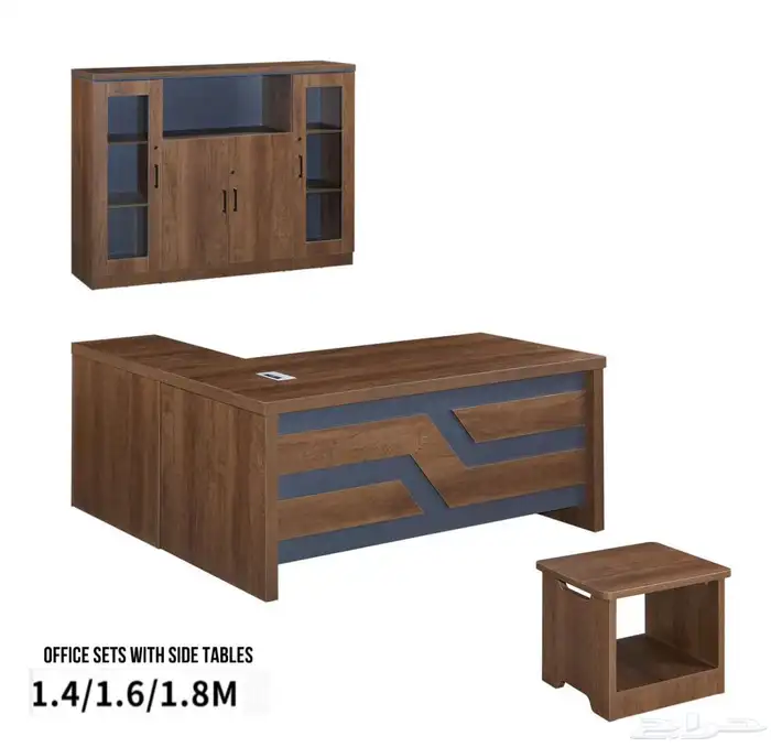 new workstation مكاتب مشتركة رباعية ابيض و مكتب موظفين 33