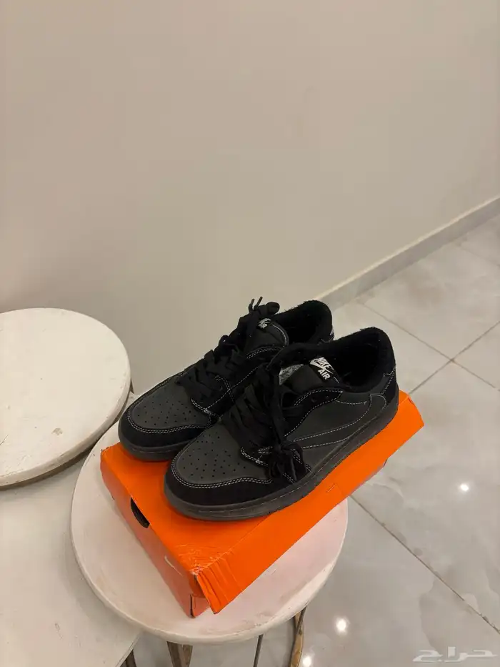 جزمات درجة اولى نايك استخدام حشمة (Nike Jordan Travis scot) 0