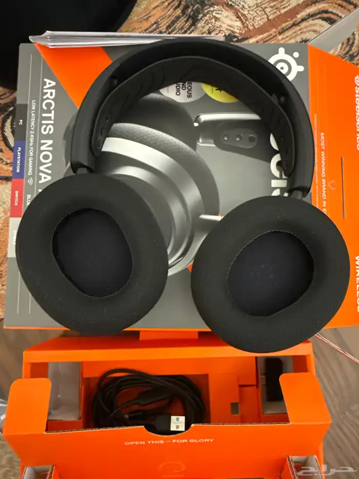 سماعات قيمنق لاسلكية ستيل سيريس 2