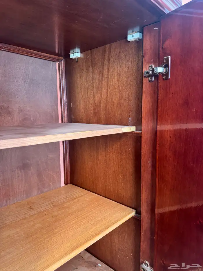 دولاب خشب طبيعي 3 درف 3