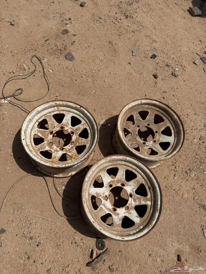 طقم جنوط باترول مقاس 15 اصلية 0