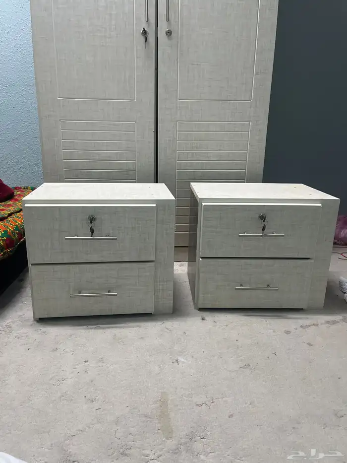 دولاب ملابس جديد مع دولابين صغيره سحاب 2