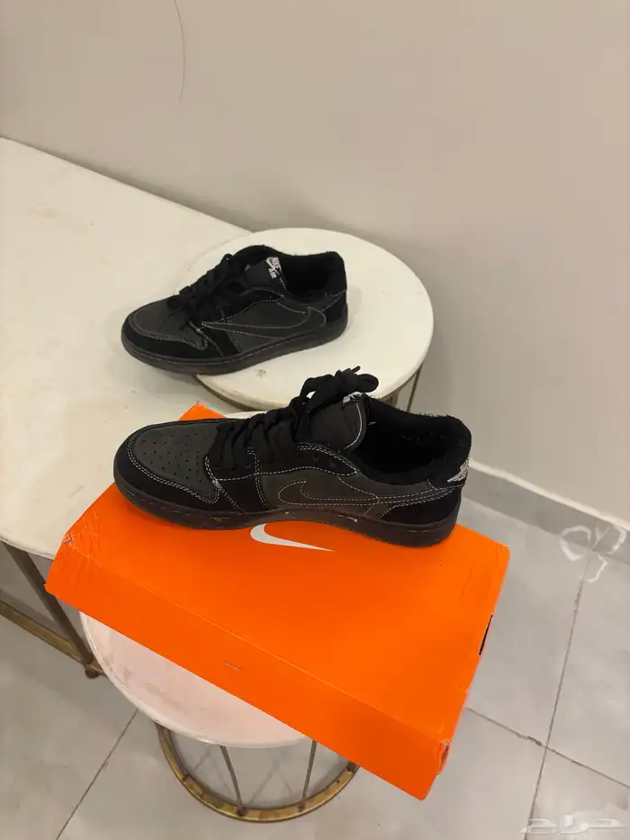 جزمات درجة اولى نايك استخدام حشمة (Nike Jordan Travis scot) 1