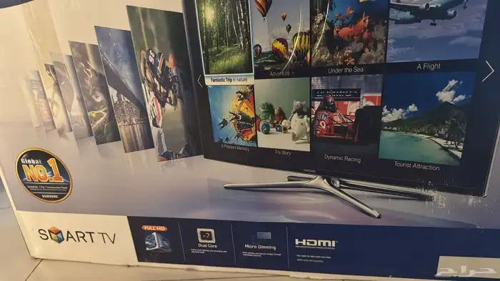 تلفزيون سامسونج كل البرامج سمارت 40 بوصه 3D مع الحامل نظارات 1