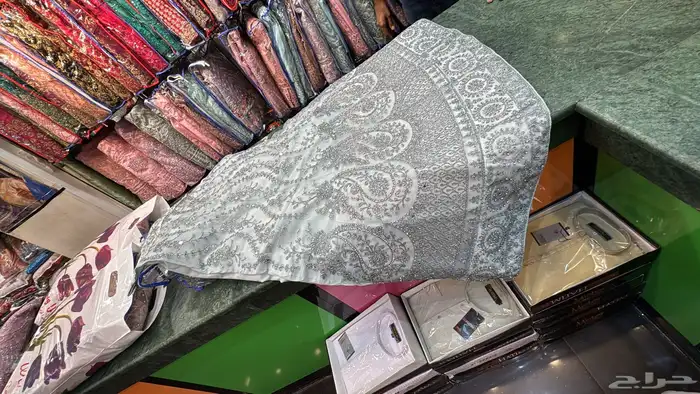 قماش هندي ساري جديد 3