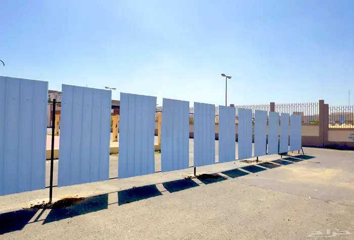 تسوير المشاريع الصغير والكبير بزنك او الخشب 3