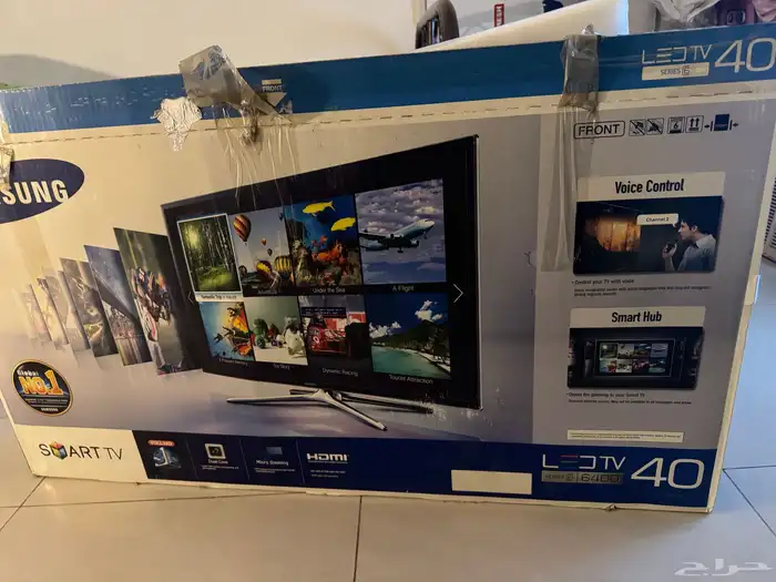 تلفزيون سامسونج كل البرامج سمارت 40 بوصه 3D مع الحامل نظارات 0