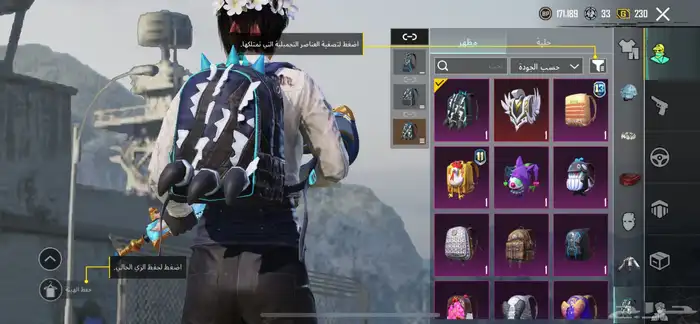 حسااب ببجي العالمية لفل81 10