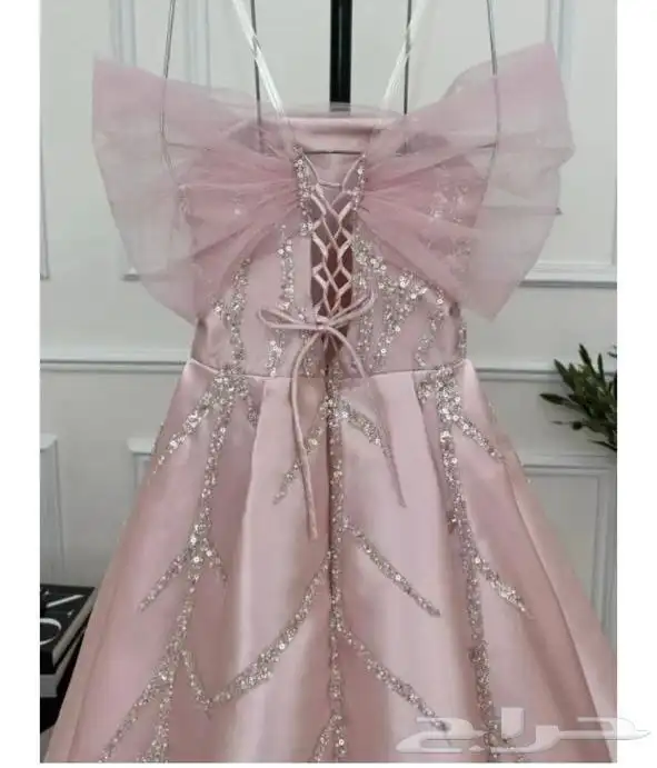 فستان ملكة أو أخت عروس مدة لبس 4 ساعات فقط مرا وحده 2