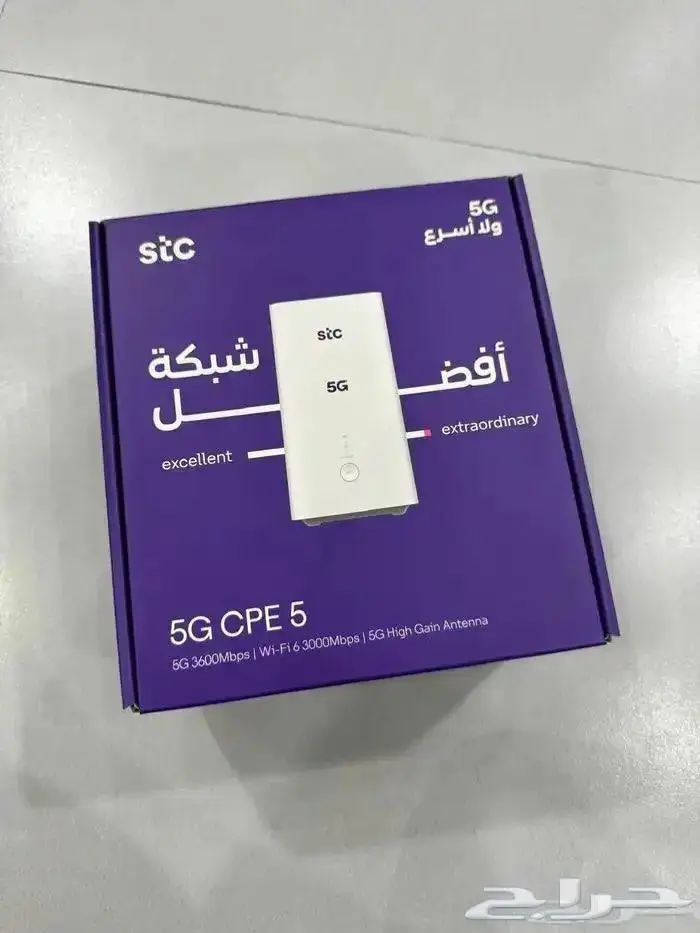 راوتر هواوي 5G إصدار CPE 5 شبه جديد يدعم جميع الشبكات 0