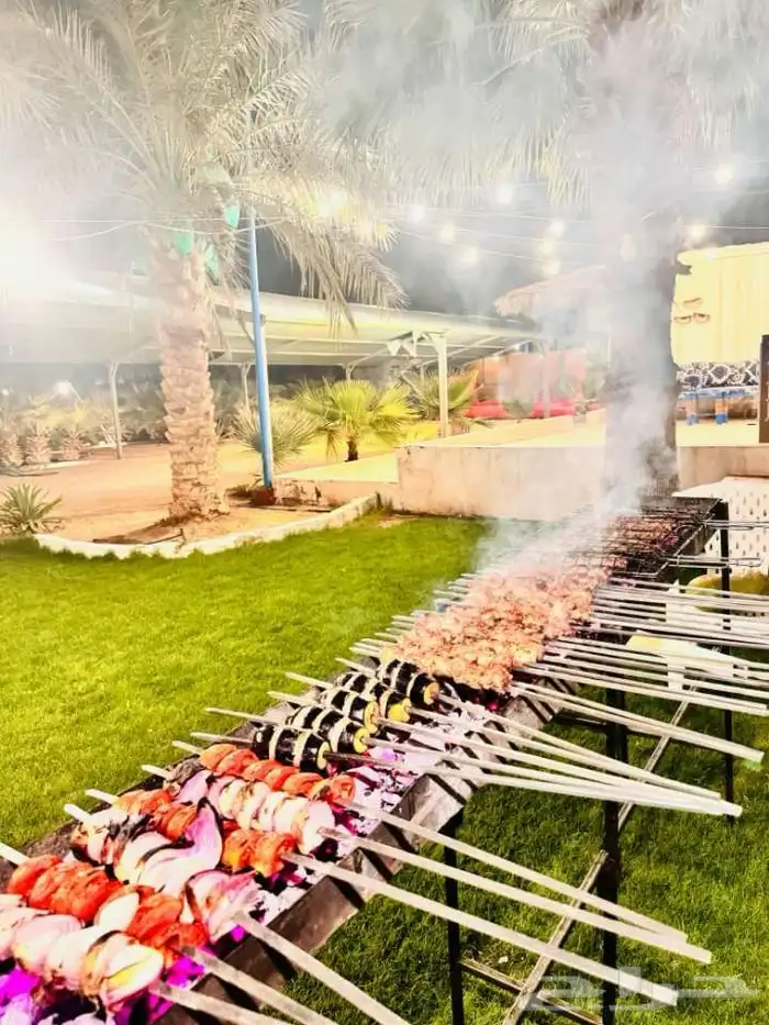 معلم مشويات تجهيز ذبايح في الموقع دوار السعادة شوي خارجي 4