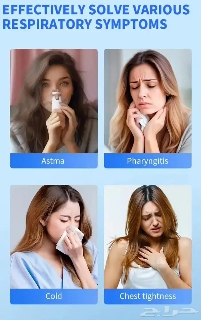 جهاز بخار كثافة عالية للكحة والربو للصغار والكبار ماعجبك رجع 3