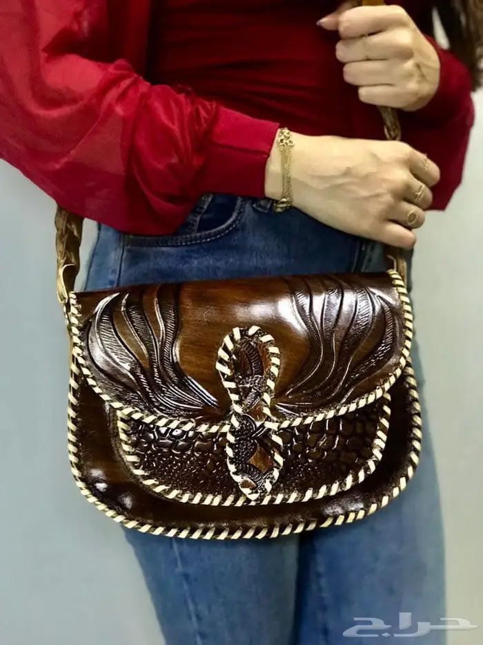 شنطة جلد 15
