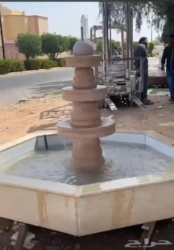 نوافير شوايات رخام جبس سيراميك 2