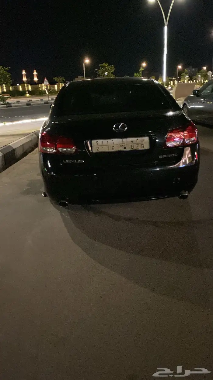 لكزس GS300 موديل 2006 اسود 1