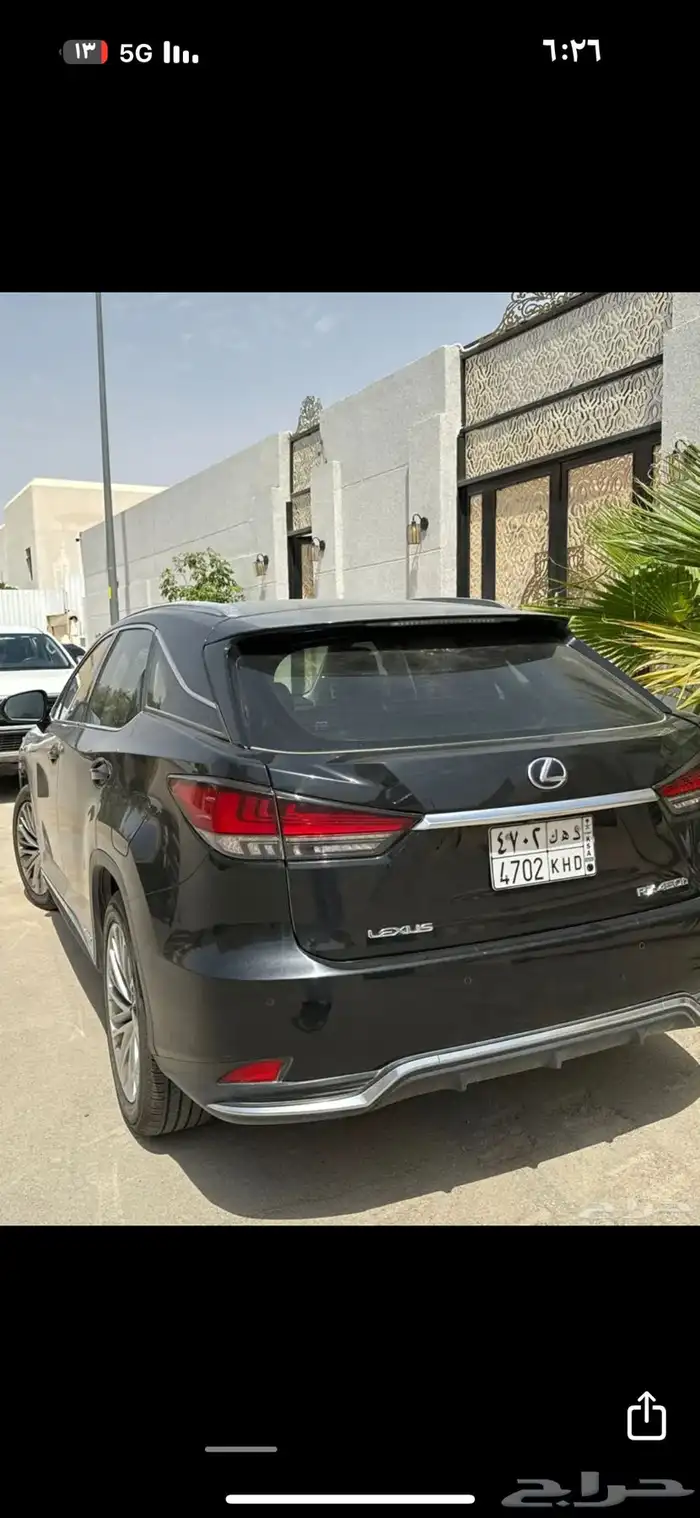 لكزس rx450 H فل كامل حساسات اماميه وخلفيه  كاميره 360 درجه 6