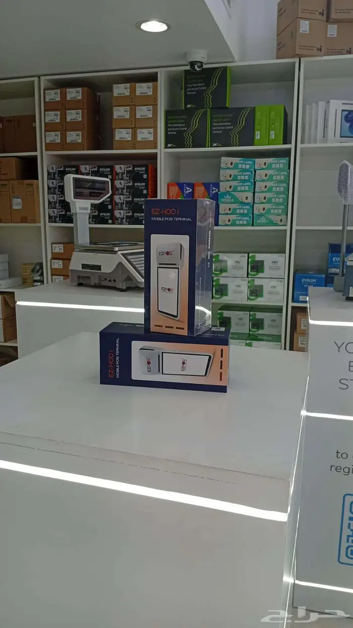 جهاز EZPOS محمول لمغاسل السيارات والمناديب باقل سعر 0