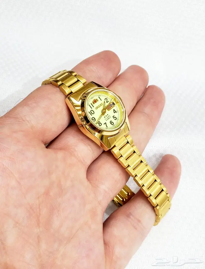 ساعة اورينت أبو أسدين اليابانية الاصلية اوتوماتيك نسائية 4