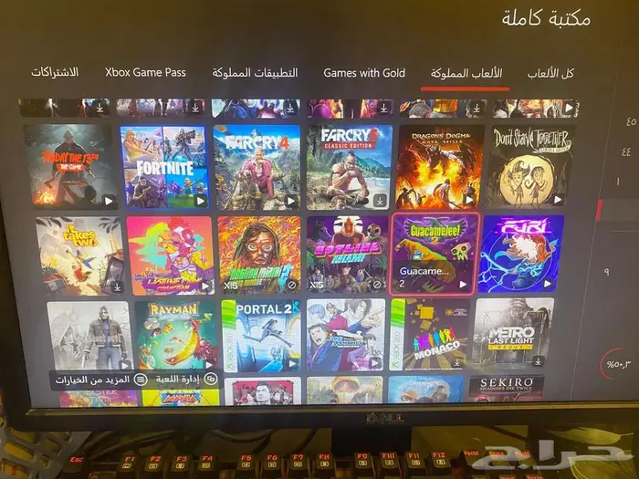 اكس بوكس ون اس مع 55 لعبة مع يدين 1