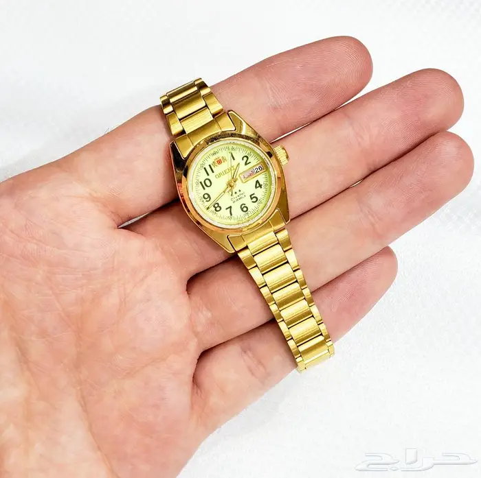 ساعة اورينت أبو أسدين اليابانية الاصلية اوتوماتيك نسائية 0