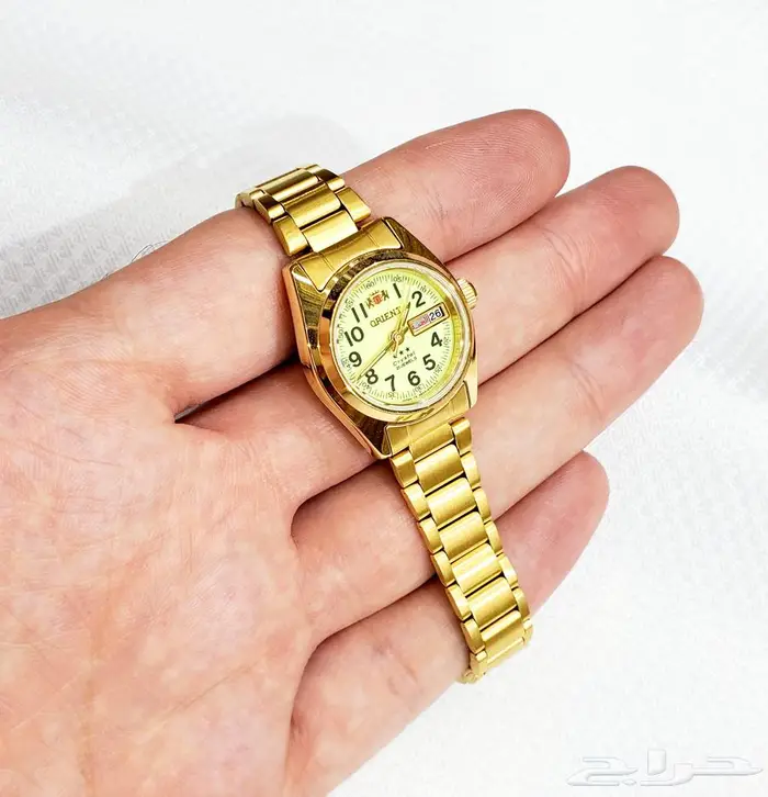 ساعة اورينت أبو أسدين اليابانية الاصلية اوتوماتيك نسائية 1