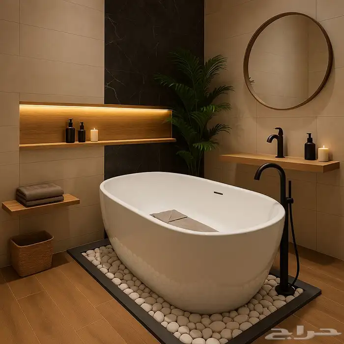 حوض استحمام أنيق بتصميم عصري وراقي تم تخفيض سعر 0