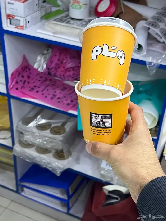 طباعه وتصنيعها الاكواب الورقيه 4