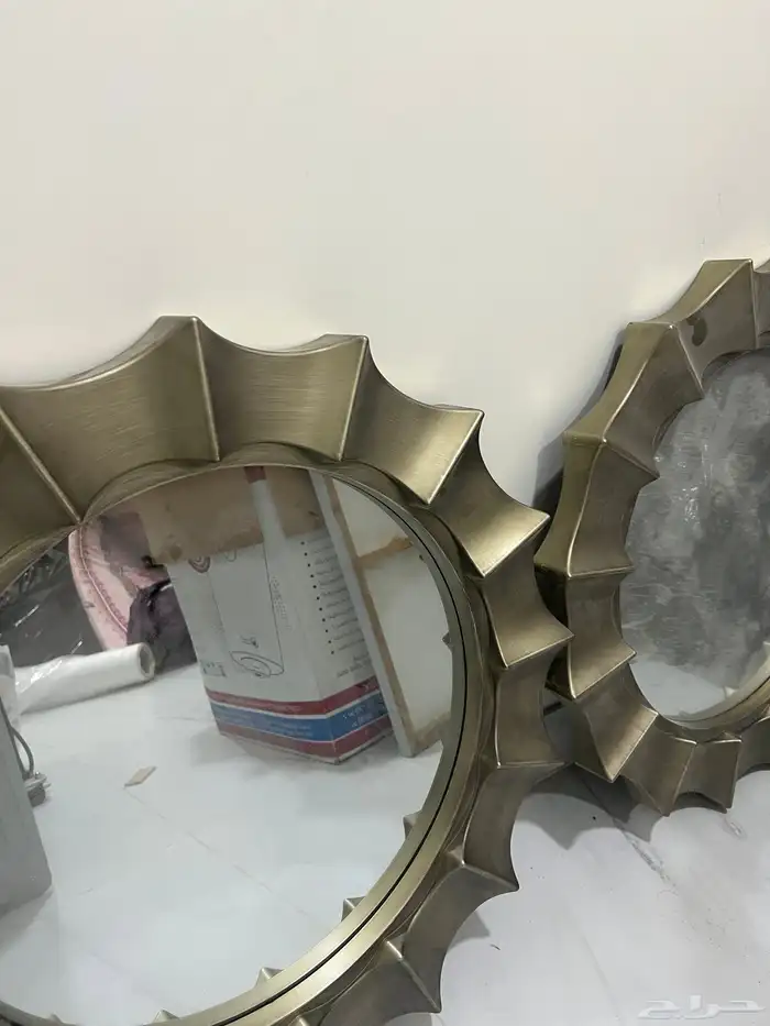 مرايا مدخل او مغاسل نحاسي مع هدية مجانا 1