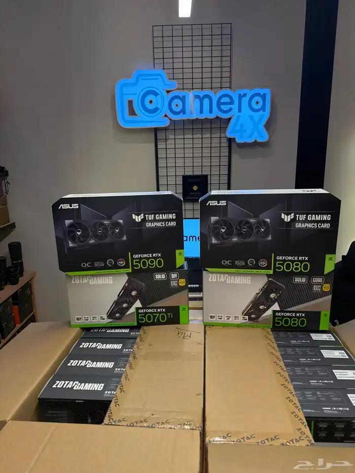 للبيع كروت شاشه كرت شاشة rtx 5080 rtx 5090 rtx 5070ti 0