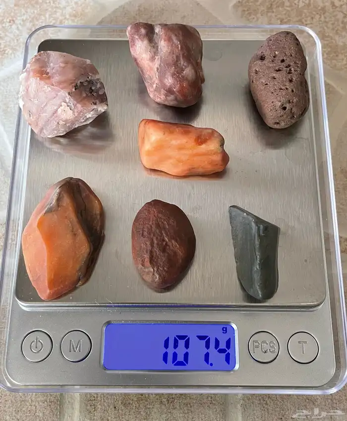 أحجار كريمة خام 5
