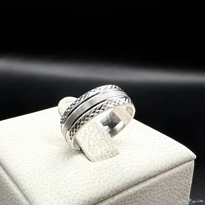 خواتم دبل رجالية فضة s925 1