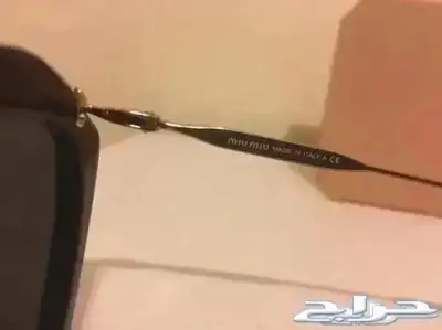 نظارة ميو ميو MIU MIU نسائي أصلية جديدة 3