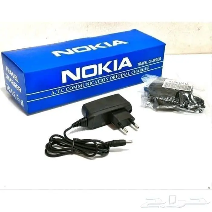 شاحن نوكيا مسمار كبير ومسمار صغير الاصلية 0