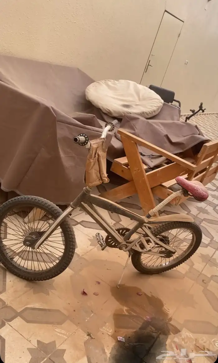 سيكل كوبرا نظيفف مابه ولا خراب بس مغير جنط ورا 1
