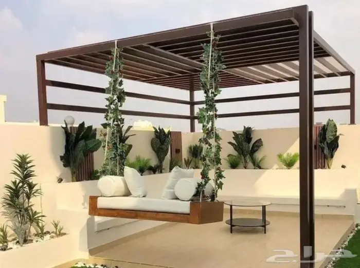 مظلات حدائق وسيارات جلسات حدائق وبارتشن 16