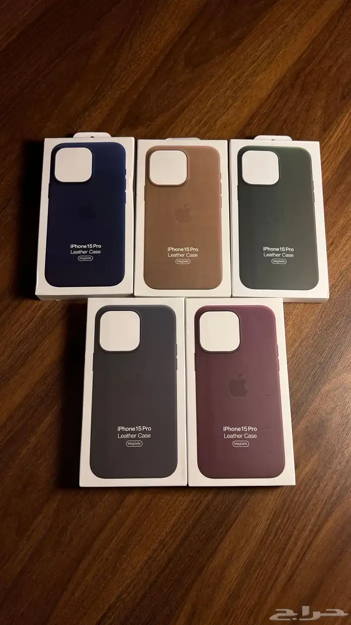 كفرات ايفون 15 جلد طبق الأصل بشعار ابل Apple مع الماق سيف 0