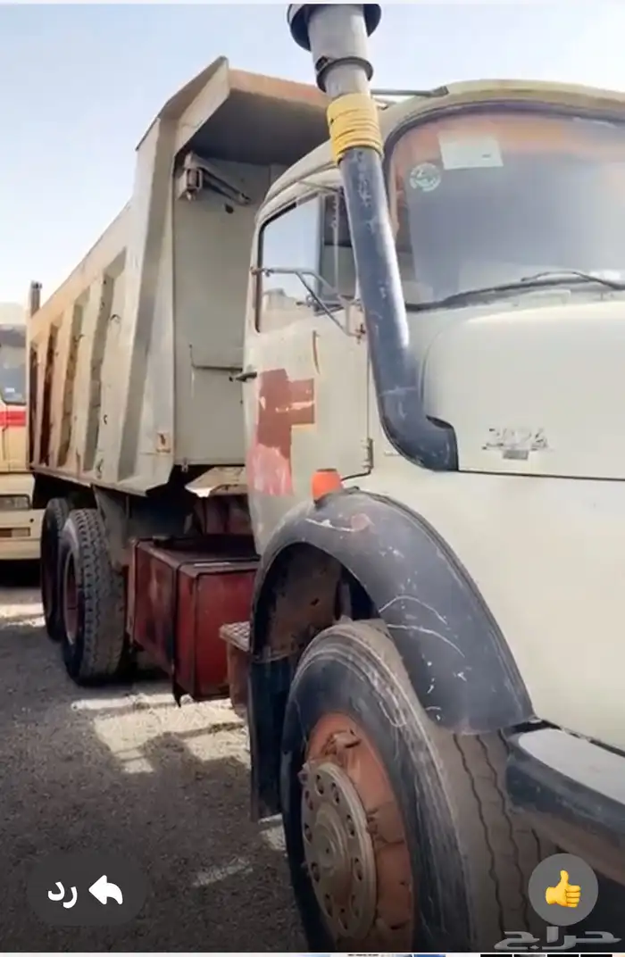 مرسيدس قلاب للبيع 0