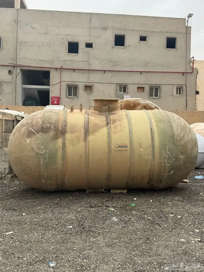 خزان ماء للبيع 15000الف التر فيبر لأمريكي يصلح صرف صحي 0