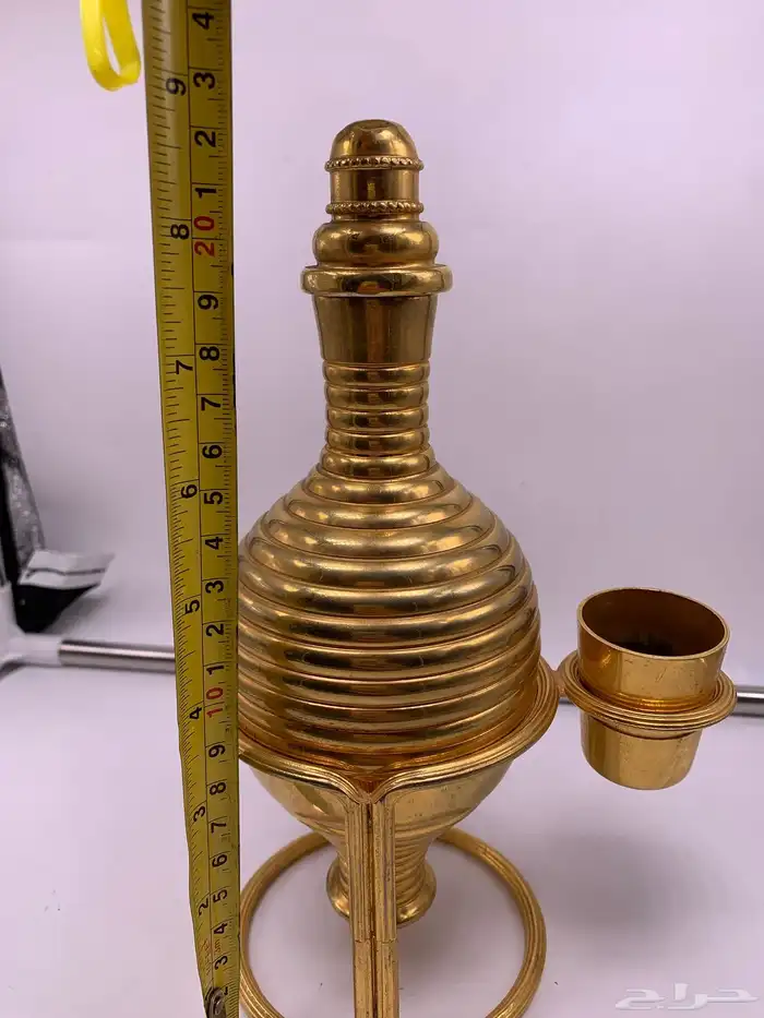 زمزمية نحاس مطلية ذهب 10